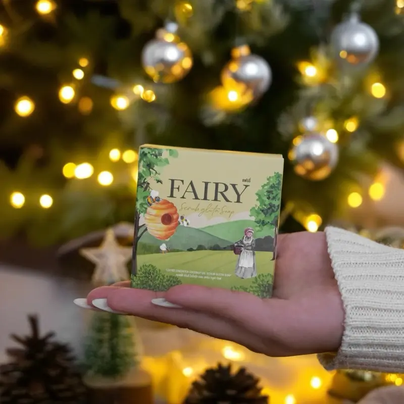 Fairy Gluta Scrub Soap