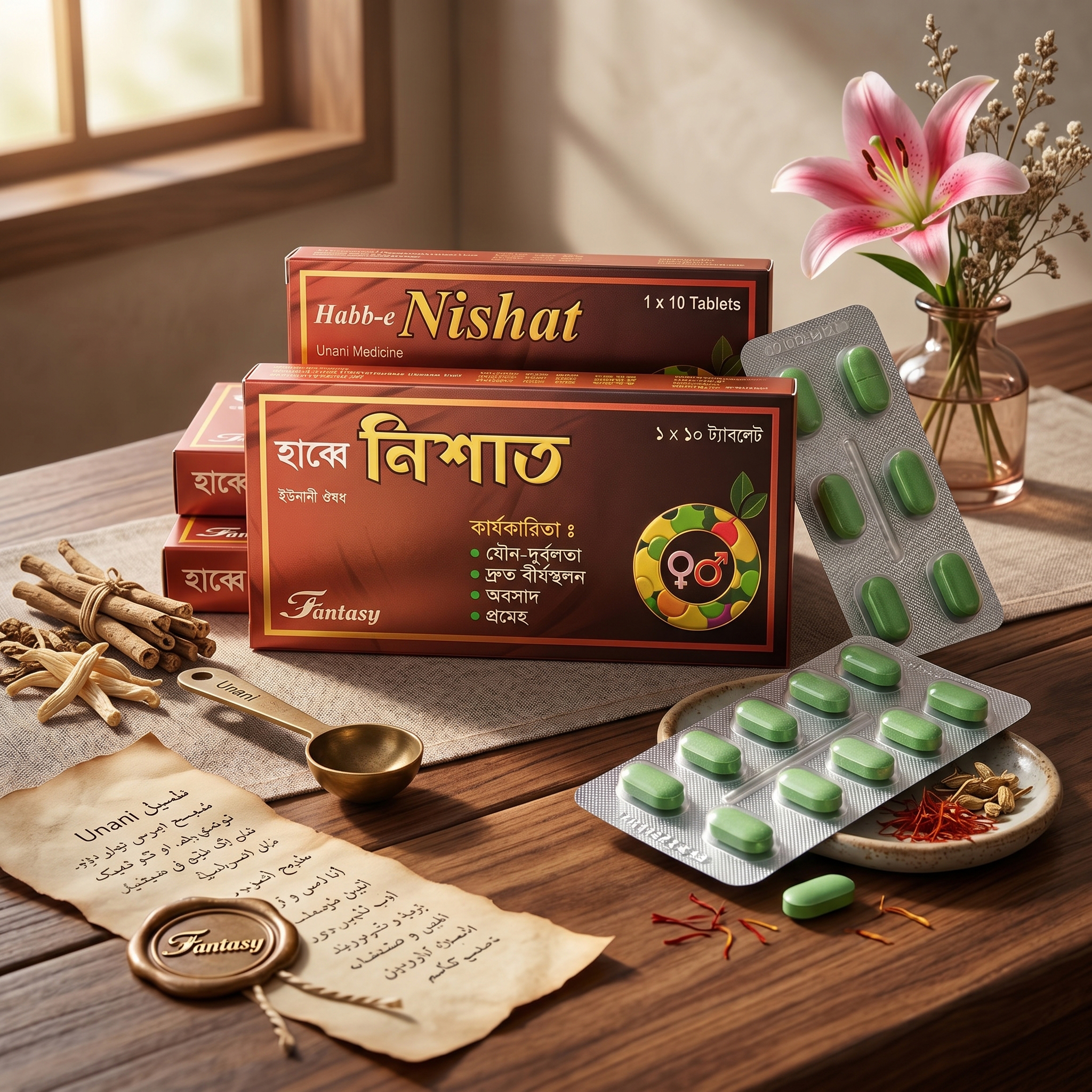 Habb-E Nishat Fantasy- 1 Box